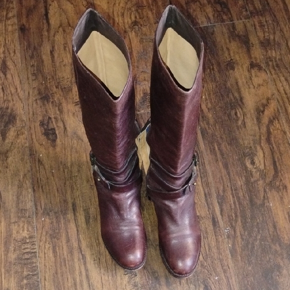 Via Spiga Shoes - Via Spiga Dark Brown Heeled Boots